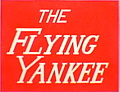 This "drumhead" logo adorned the end of the observation car on the Flying Yankee.