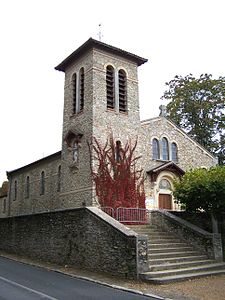 L'église Saint-Nicolas.