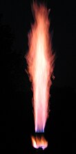 photo d'une flamme