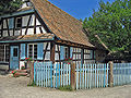 L'écomusée d'Alsace à Ungersheim regroupe 70 maisons traditionnelles alsaciennes.