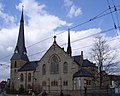 Bartholomäus Kirche in Brackwede von der Seite