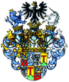 Herb Henckel-Donnersmarck z mauzoleum (P)