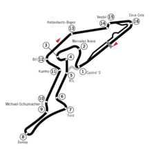 Tracé de la course