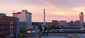 Downtown Moncton skyline