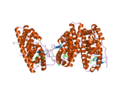 2jf9: ESTROGEN RECEPTOR ALPHA LBD IN COMPLEX WITH A TAMOXIFEN-SPECIFIC PEPTIDE ANTAGONIST