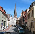 typische Straßenschlucht der Östlichen Altstadt