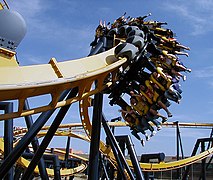 Batman: The Ride à Six Flags Over Texas