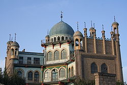 Karasahr downtown mosque