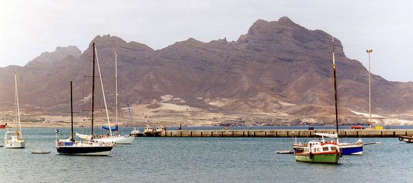 Porto Grande-öböl, Monte Cara, São Vicente-sziget