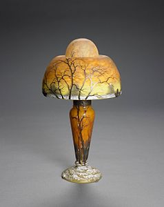 Lampe, vers 1900, Birmingham Museum and Art Gallery.