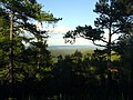 Paysage des monts Ilmen de la réserve naturelle