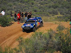 La Volkswagen de Carlos Sainz finit en troisième position du général.