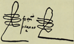 Signature de Francisco Pizarro