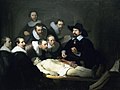 Rembrandt: A Lição de Anatomia do Dr. Tulp, 1632. Mauritshuis, Haia