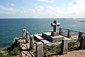 Tombe de Chateaubriand à Saint-Malo. Elle ne comporte aucune inscription.