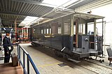 NZH-Vervoermuseum te Haarlem, bijwagen BY2.