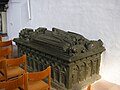 The tomb of Otto III. Duke of Ravensberg inside the Neustädter Marienkirche