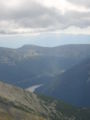 The Pirin Mountains can be seen from Musala