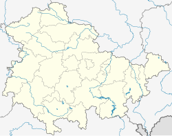 Zella-Mehlis is located in Thuringia