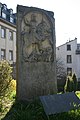 Grabstein des Reiters Dolanus Bessus: „Dolanus Bessus, Sohn des Esbenius, Reiter der 4. Thrakischen Kohorte, 46 Jahre alt, 24 Dienstjahre, liegt hier begraben.“