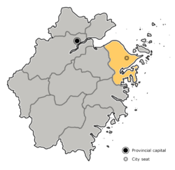 Ningbo in Zhejiang province