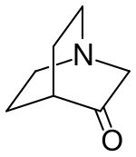 Chemische Struktur von 3-Chinuclidinon