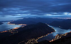 View over Bay of Kotor