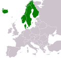 Norden minus Grønland