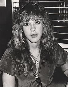 Stevie Nicks of Fleetwood Mac, 1977.