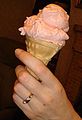 Strawberry ice cream