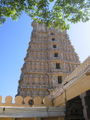 Le temple de Chamundeshwari.