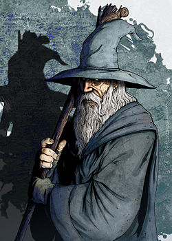 Représentation de Gandalf.