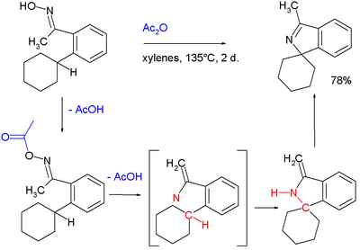 Synthesis of cyclic and spiro-fused imines