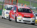 Szene aus dem Toyota Yaris Cup 2005