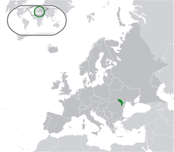 Situación de de Moldavia