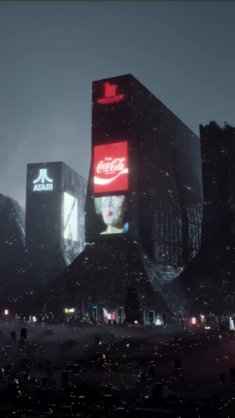 cyberpunk city in blade runner live wallpaper