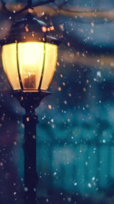 winter lantern live wallpaper