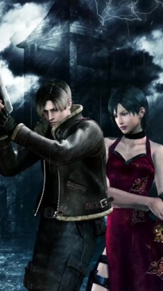 leon and ada (resident evil 4) live wallpaper