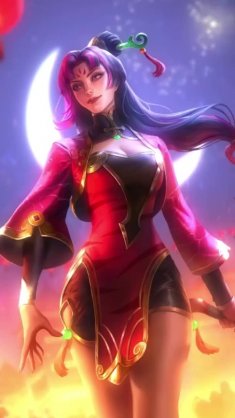 firecracker diana (lol) live wallpaper