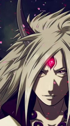 uchiha madara awakening third eye live wallpaper