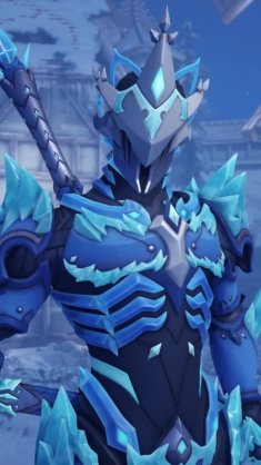 ice wraith genji (overwatch) live wallpaper