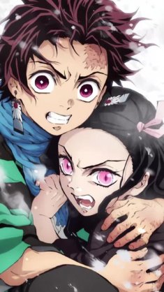 tanjiro and nezuko's adventures live wallpaper