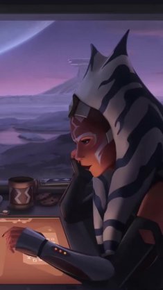 ahsoka tano lofi live wallpaper