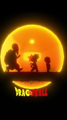 master roshi, goku & krillin live wallpaper