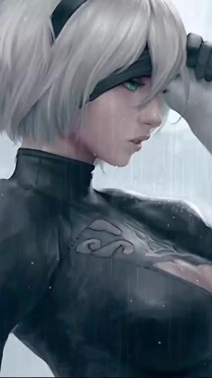 2b in the rain live wallpaper