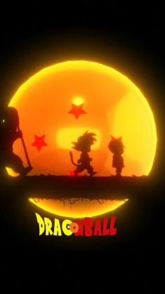 goku and krillin from dragon ball live wallpaper