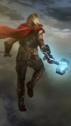 thor's thunderous flight live wallpaper