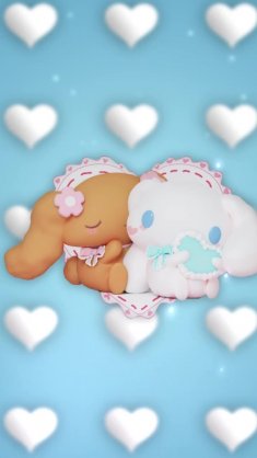 cinnamoroll kiss (hello kitty) live wallpaper