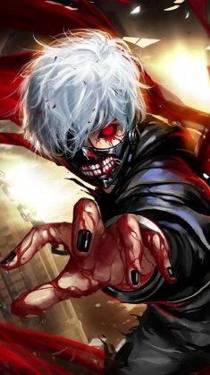 ken kaneki (tokyo ghoul) live wallpaper