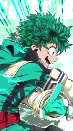 izuku midoriya (my hero academia) live wallpaper